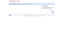Desktop Screenshot of mosiqa.com